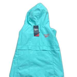 Reebok Blue and Green XL DOG rain jacket
